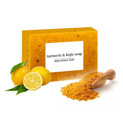 Savon au Curcuma Bio – Nettoyage Doux et Peau Éclatante