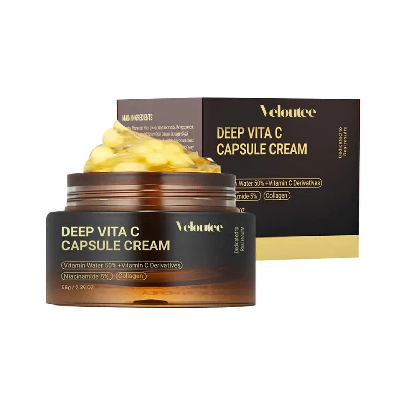 Crème Anti-Âge à la Vitamine C – Peau Lumineuse et Raffermie