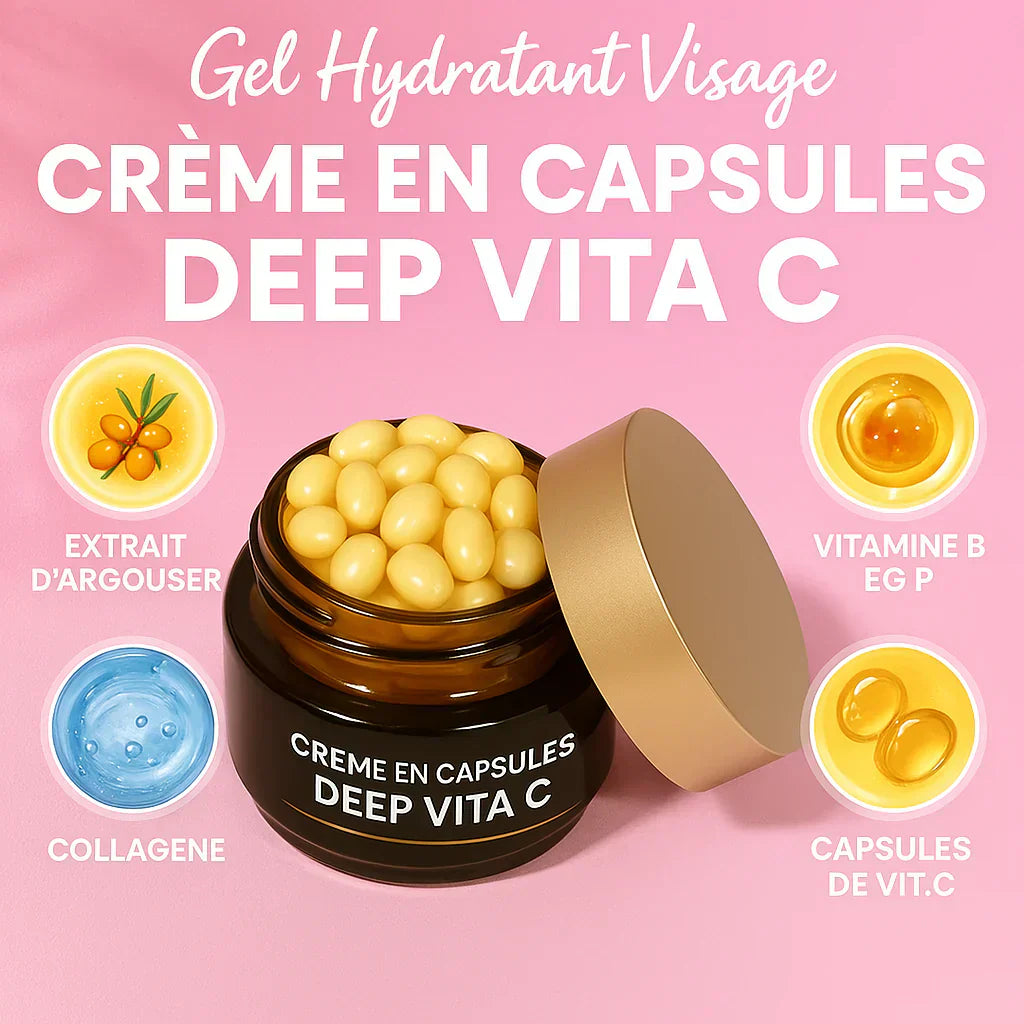 Crème Anti-Âge à la Vitamine C – Peau Lumineuse et Raffermie